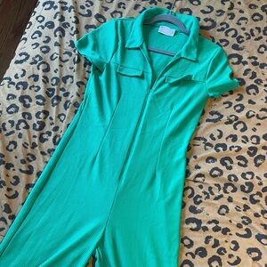 Green Jumpsuit